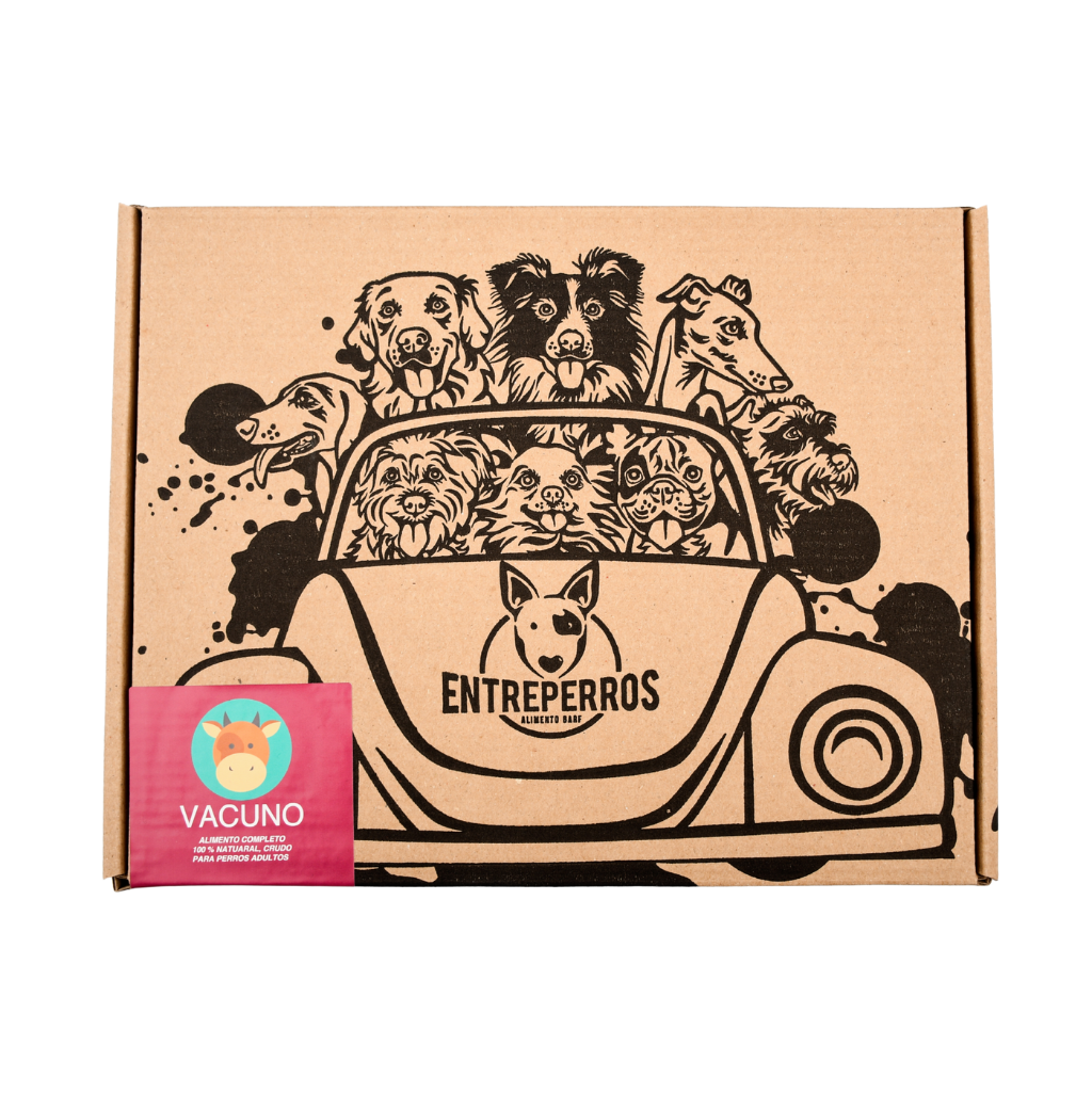 Menú Carne de Vacuno para perros (4kg)