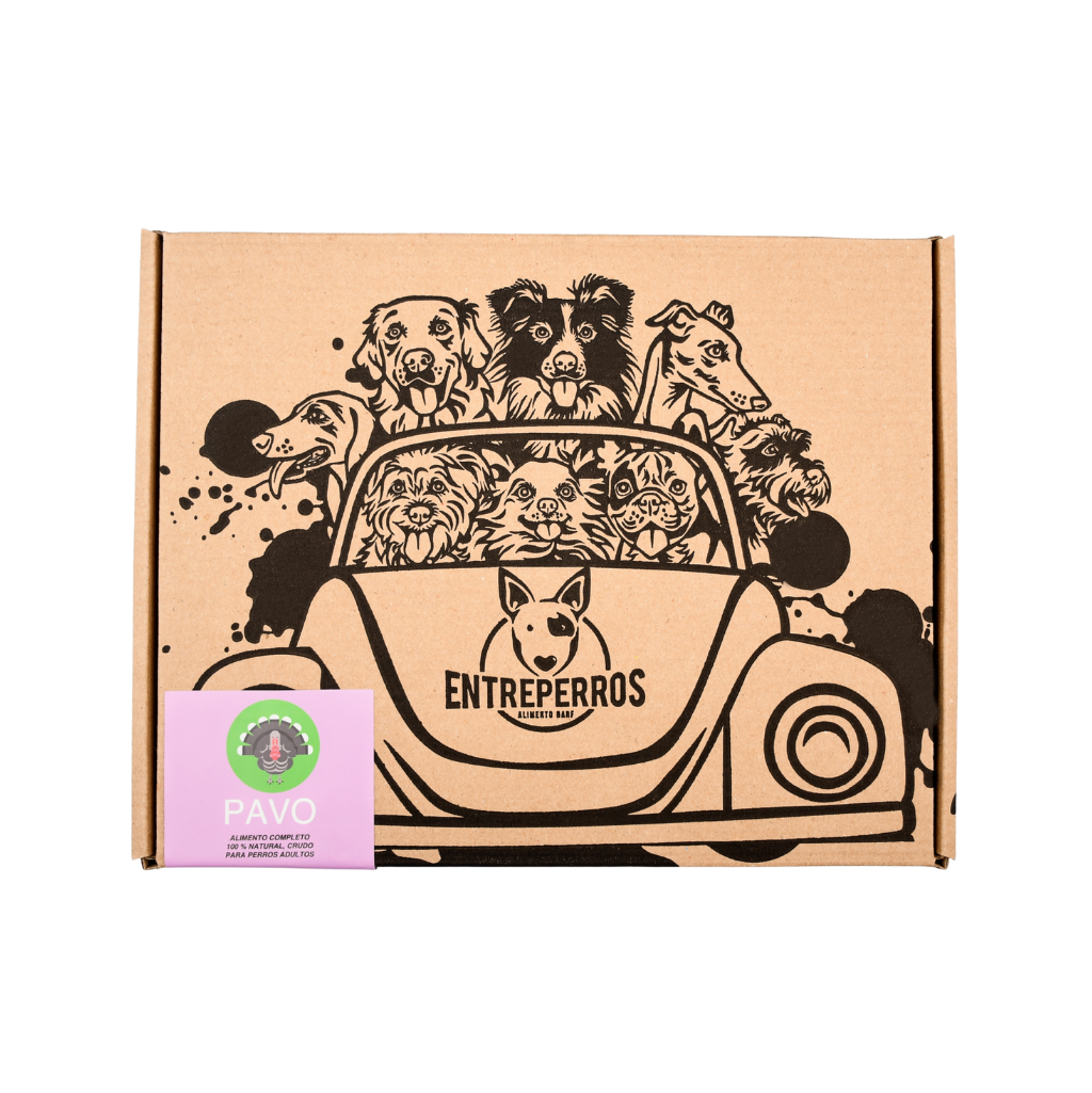 Menú Carne de Pavo para perros (4kg)
