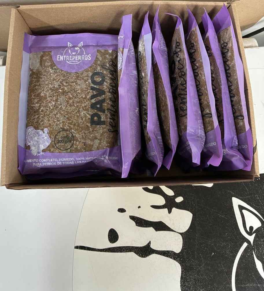 Menú Carne de Pavo Semicocido (300gr)