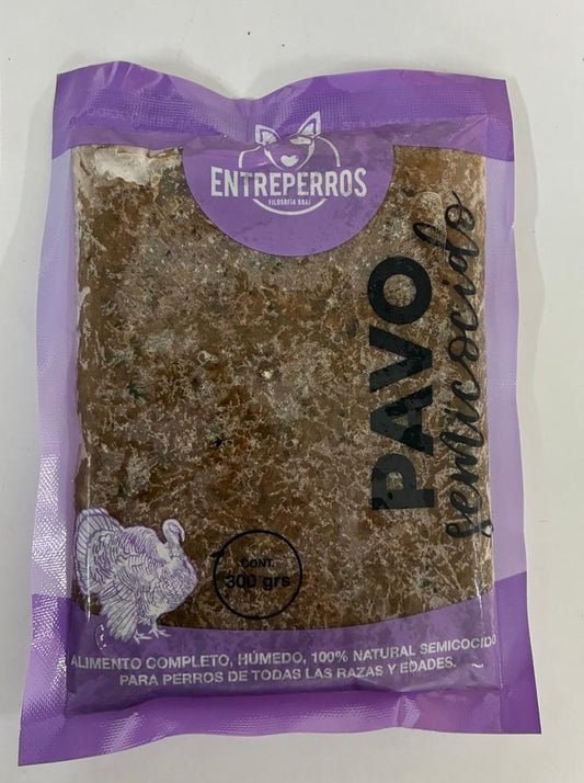 Menú PAVO semicocido (300gr)