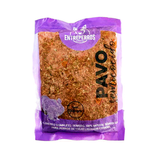 Menú Carne de Pavo Semicocido (300gr)